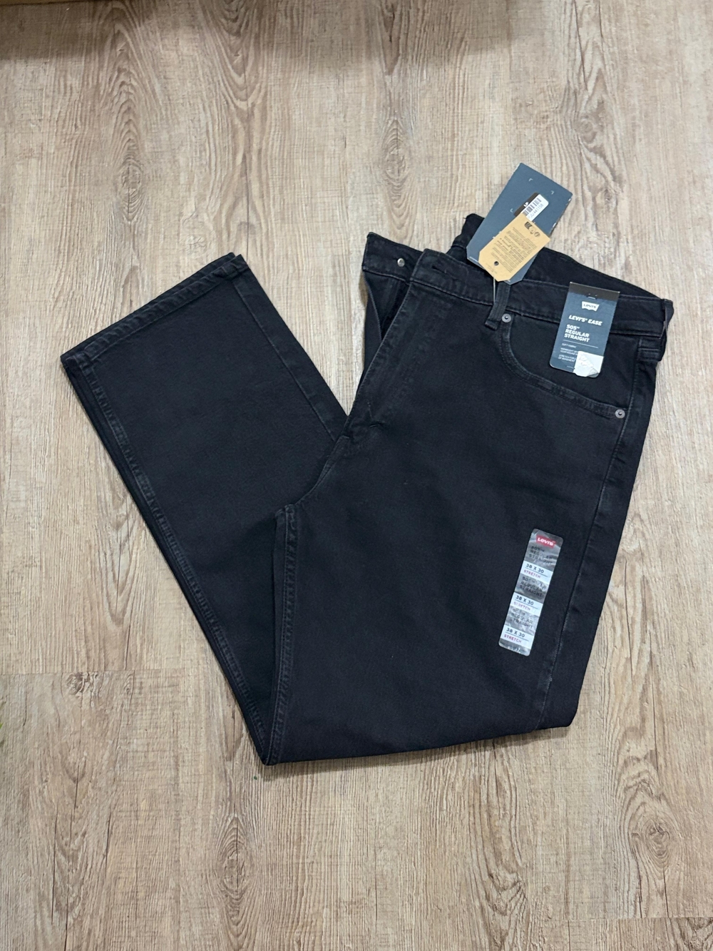 Men's Black Relaxed Fit Jeans